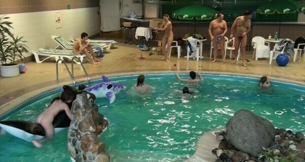 Indoor Dolphin Ride Full HD video - nudism blog