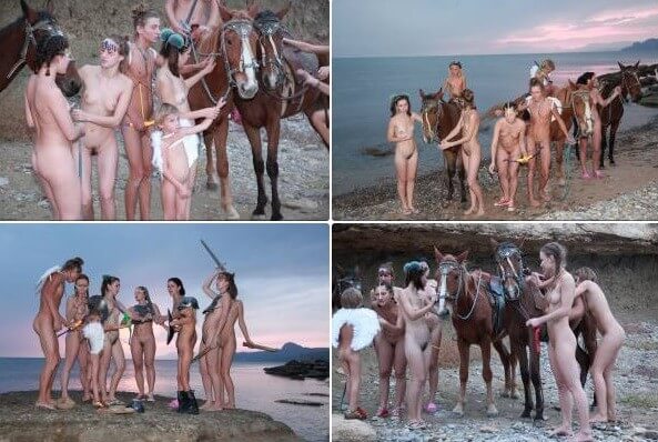 Mystical Horsey Riders Series photos - nudism blog