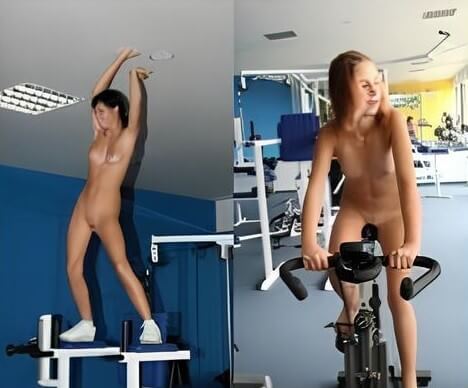 Nudists in the gym pics - nudism blog