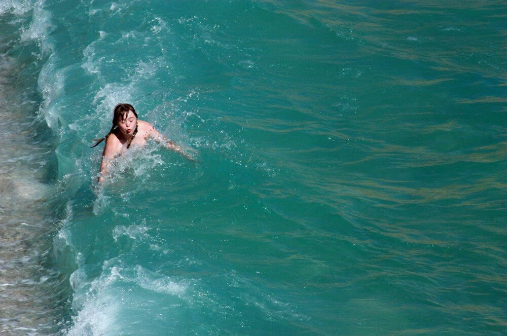 Naturist Cold Water Entry pics - nudism blog