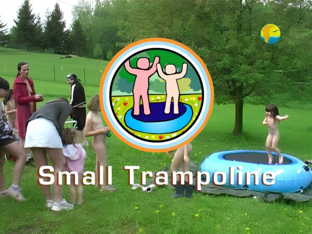 Naturist Freedom: Small Trampoline - nudism blog