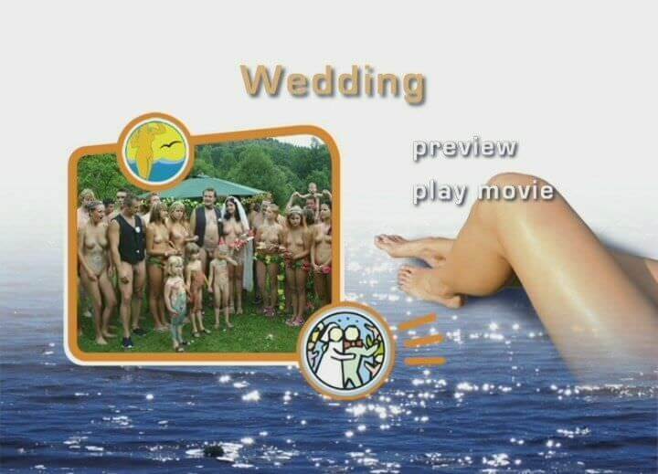 A wedding in a nudist collective - nudism blog