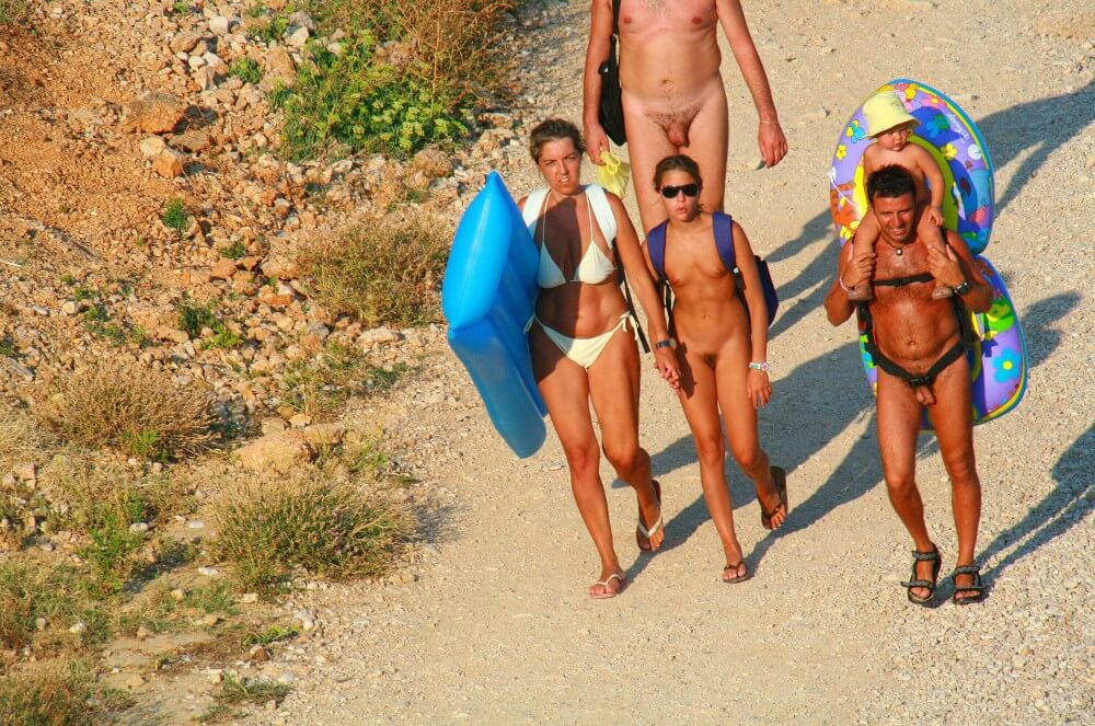 Ula FKK Beach Entry Hills pics - nudism blog