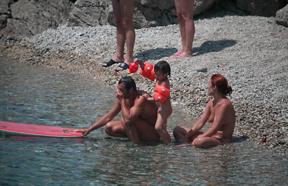 Beach Nudist Family Shore Camp pics - nudism blog