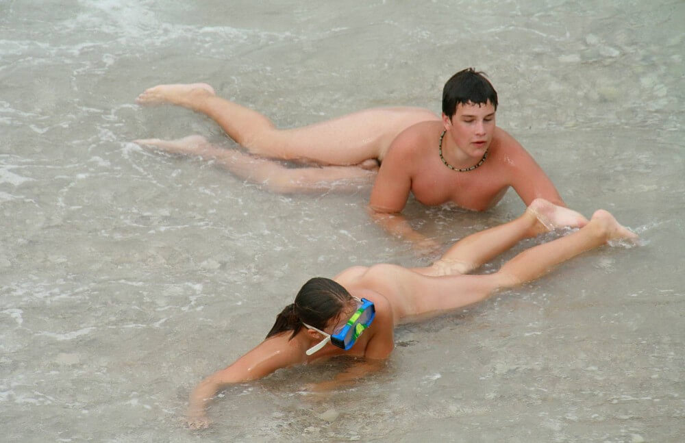Wading In The Shallows pics - nudism blog