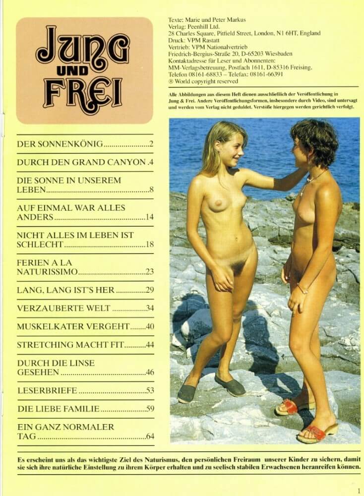 Jung und Frei Nr 76 - nudism blog