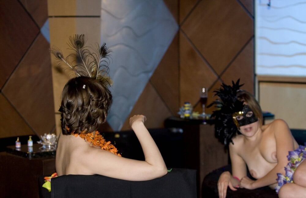 Masquerade Lounging photos - nudism blog