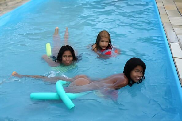 Tropic Pool Side Day - Brazil resort - nudism blog