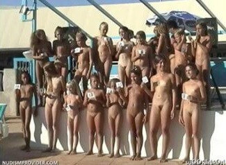 Junior Miss Pageant France video 2 - nudism blog