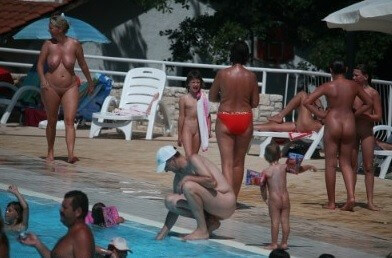 Enjoying The Sunny Pool gallery - nudism blog