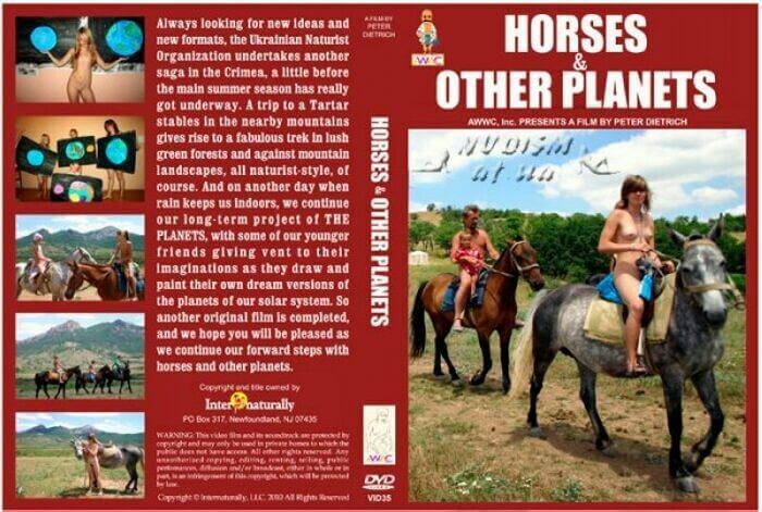 Enature - Horses and Other Planets - nudism blog