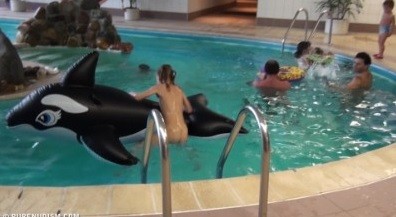 Naturism - Indoor dolphin ride Full HD upd - nudism blog