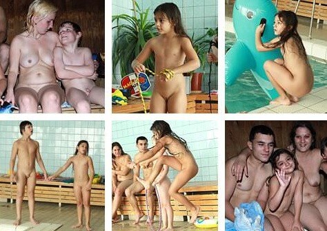 Pool and a sauna photo gallery - nudism blog