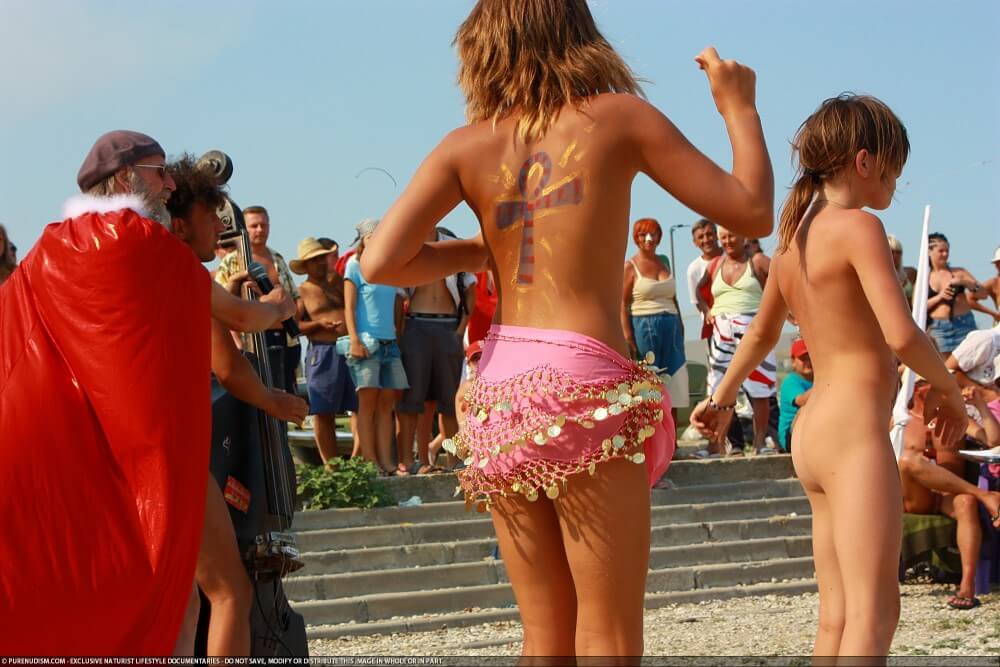 Colorful Carnival Dancing photos - nudism blog