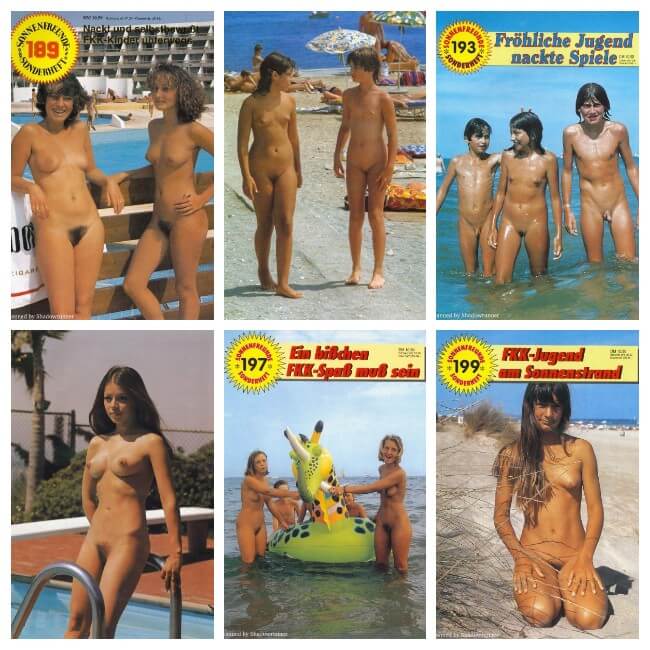 Sonnenfreunde Sonderheft FKK Jugend an sonnigen Stranden / alle Ausgaben von Zeitschriften - nudism blog